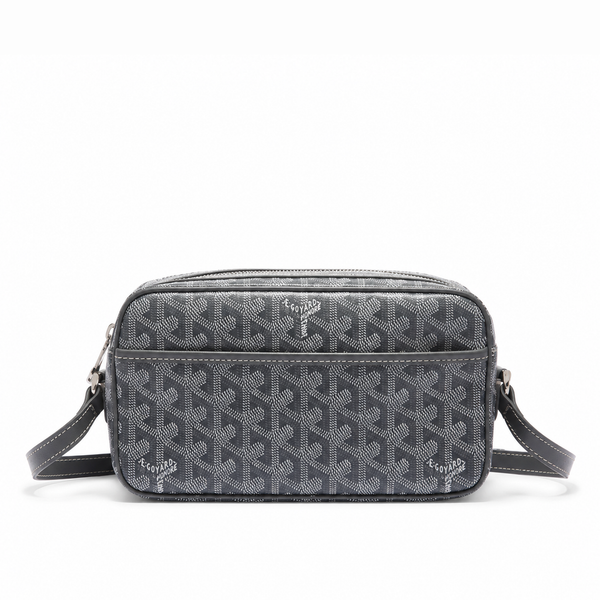 Bolso Crossbody Monogram Camera – Grey Silver