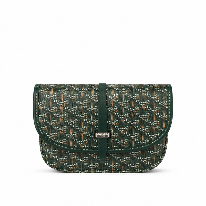 Bolso Crossbody Monogram Flap – Emerald Green