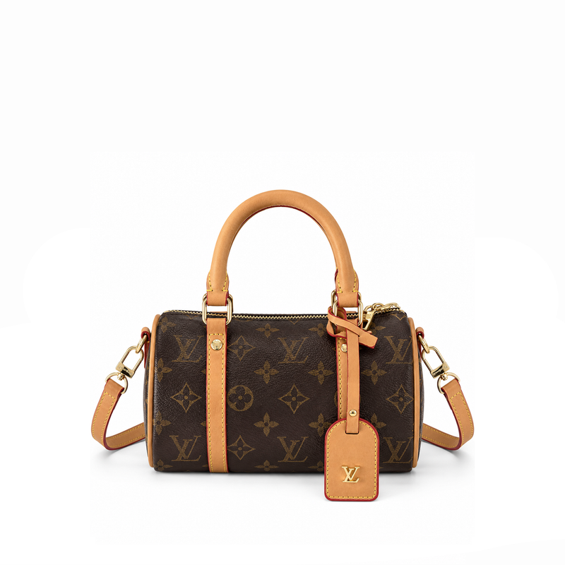 Bolso Mini Boston Monogram – Brown Sand