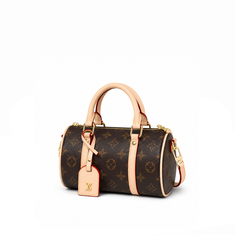 Bolso Mini Boston Monogram – Brown Tan