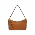 Bolso Shoulder Luxe Leather – Cognac Gold