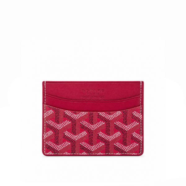 Tarjetero Signature Monogram – Red Silver