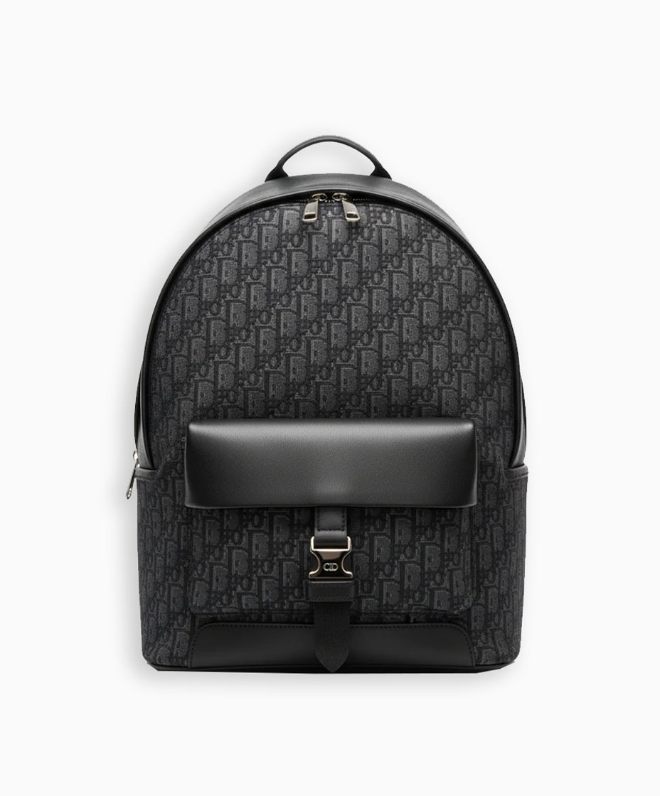 Dior Oblique Backpack – Black Edition