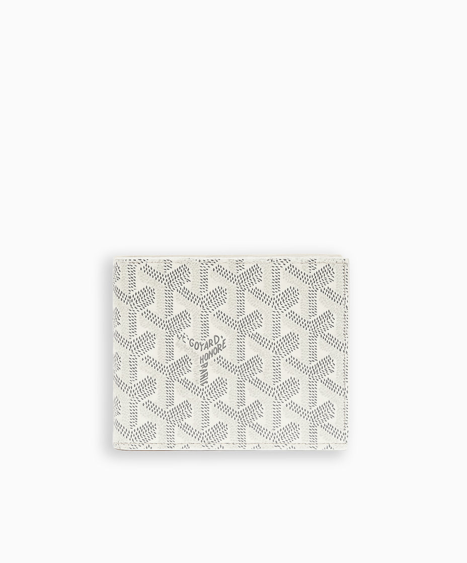 Goyard Wallet – White Minimal