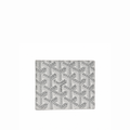 Billetera Bifold Signature Monogram – Ivory Grey