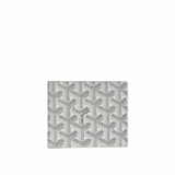 Billetera Bifold Signature Monogram – Ivory Grey