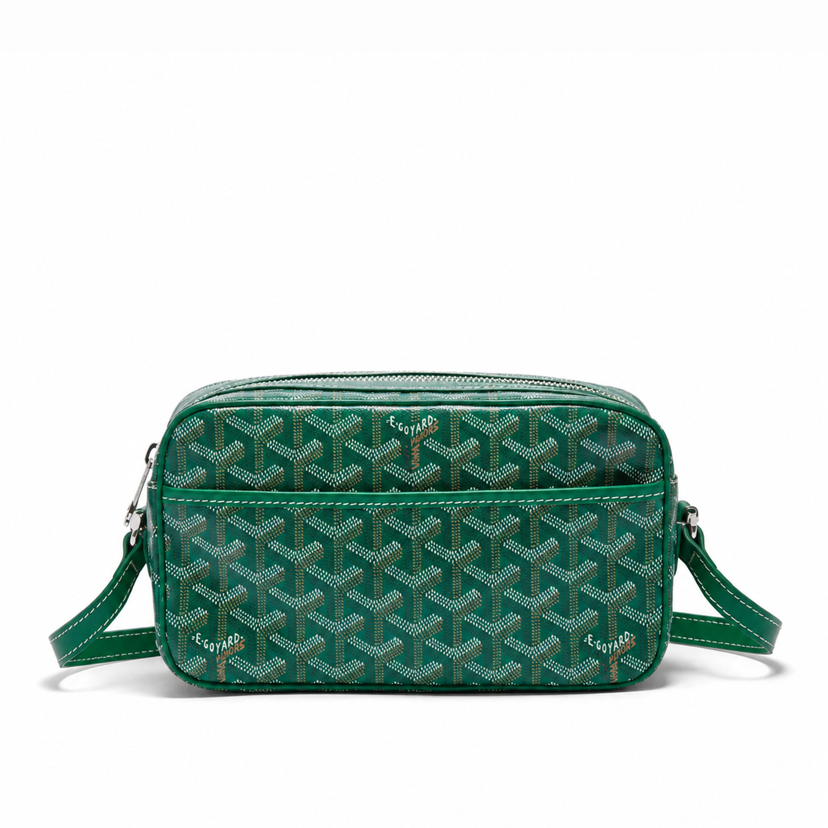 Bolso Crossbody Monogram Camera – Emerald Green