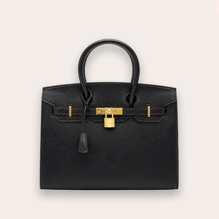 Bolso Handbag Luxe Lock – Black Gold