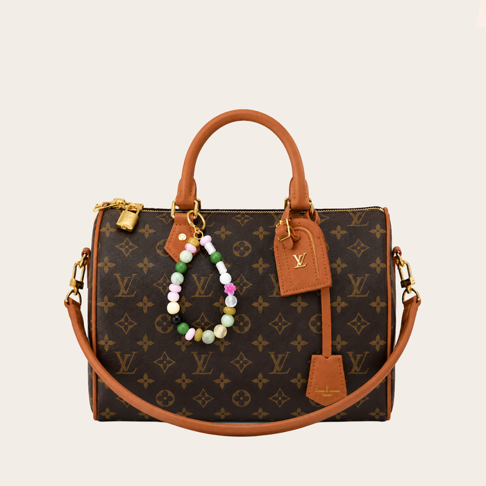 Bolso Boston Signature Monogram – Brown Cognac