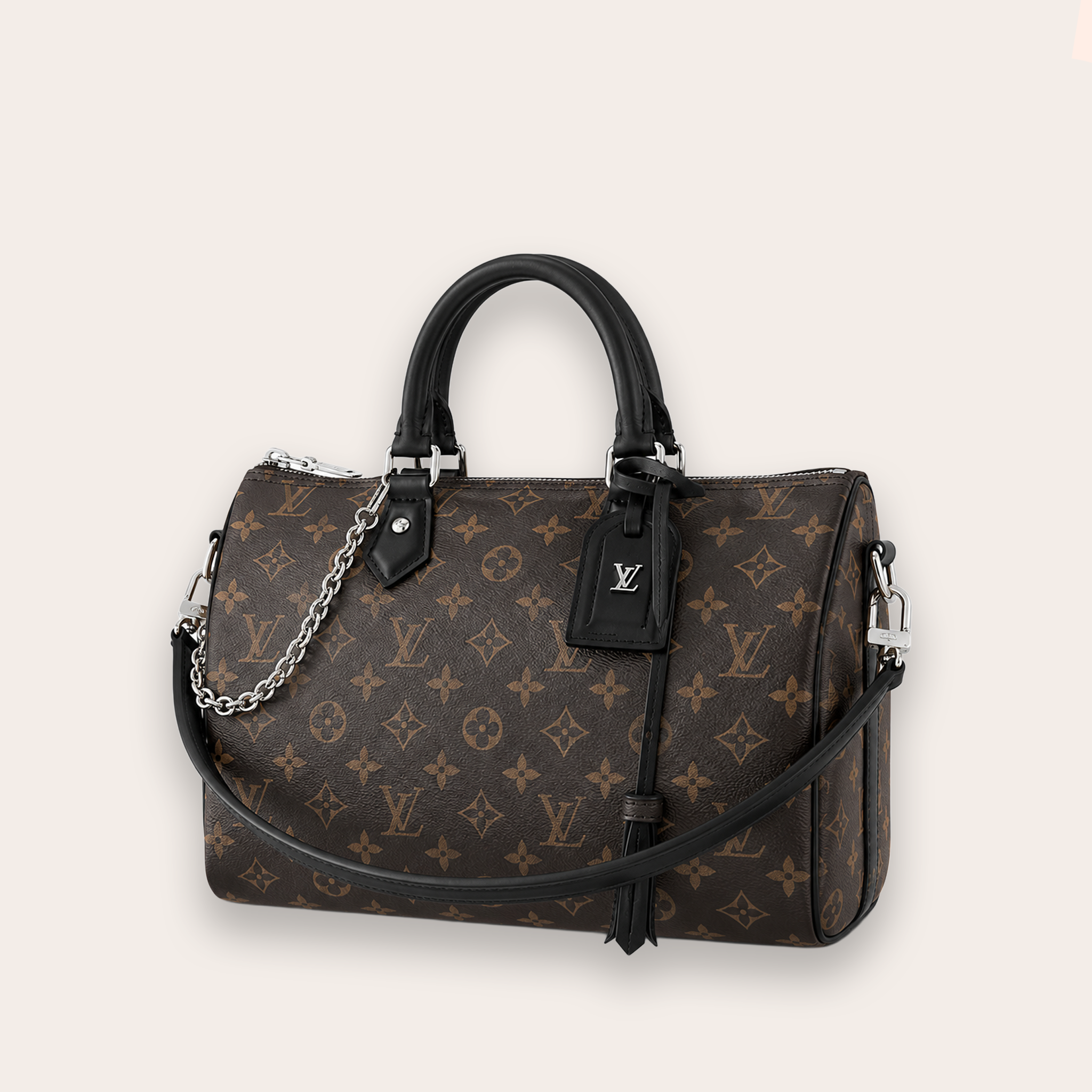 BOLSO LOUIS VUITTON BANDOULIÈRE MONOGRAM – NOIR