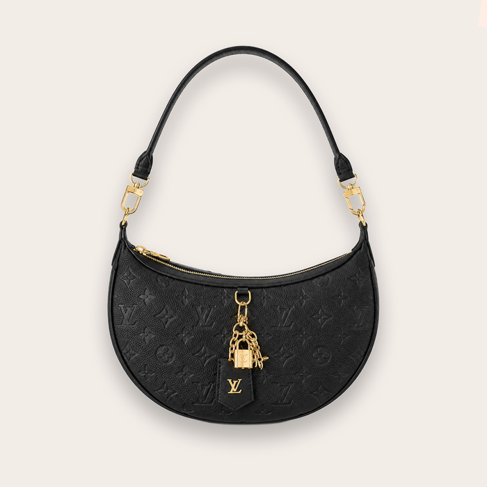 Bolso Shoulder Signature Monogram – Black Gold