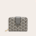 Billetera Compacta Goyard – Grey Edition