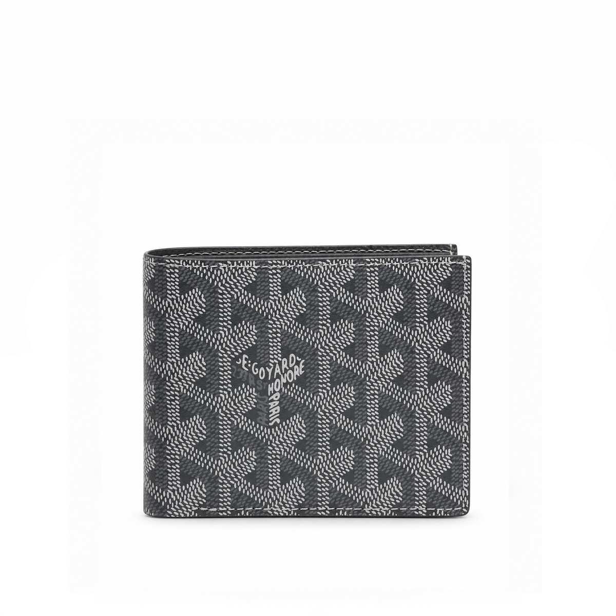 Billetera Bifold Signature Monogram – Black Graphite