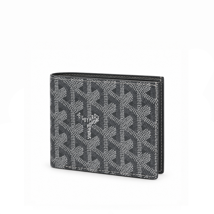 Billetera Bifold Signature Monogram – Black Graphite