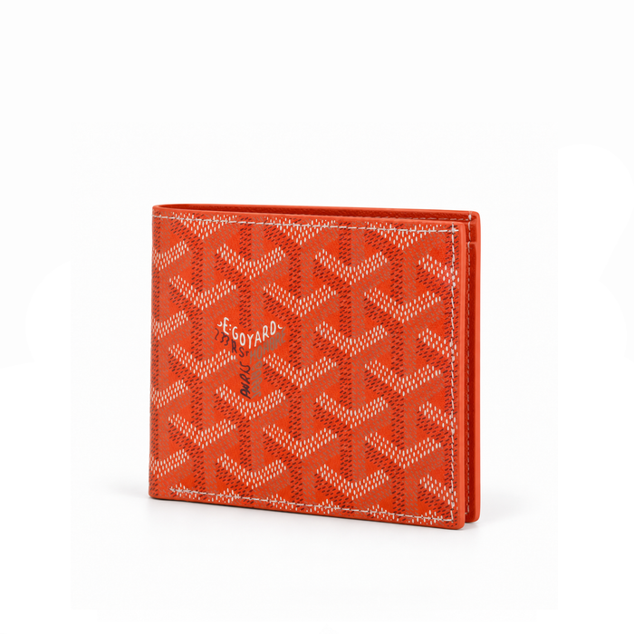 Billetera Bifold Signature Monogram – Orange