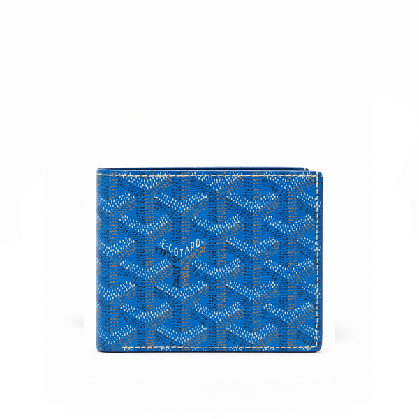 Billetera Bifold Signature Monogram – Royal Blue