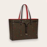 Bolso Tote Monogram Bow – Black Multicolor