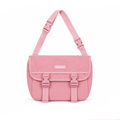 Bolso Messenger Utility Buckle - Pink Tonal
