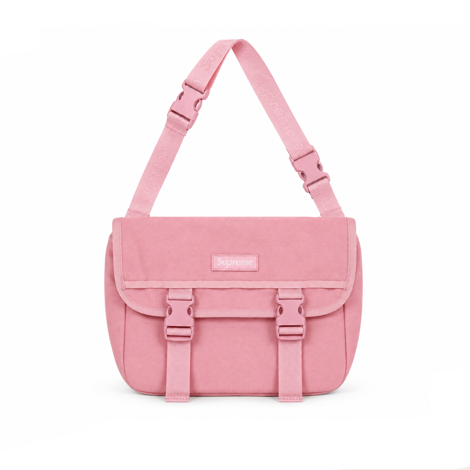 Bolso Messenger Utility Buckle - Pink Tonal