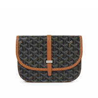 Bolso Crossbody Monogram Flap – Black Cognac