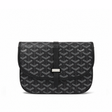 Bolso Crossbody Monogram Flap – Black Silver