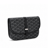 Bolso Crossbody Monogram Flap – Black Silver