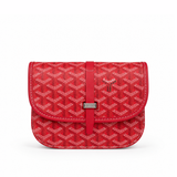 Bolso Crossbody Monogram Flap – Cherry Red