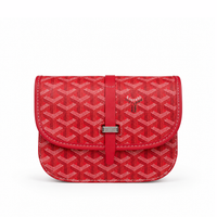 Bolso Crossbody Monogram Flap – Cherry Red