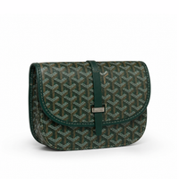 Bolso Crossbody Monogram Flap – Emerald Green