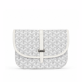 Bolso Crossbody Monogram Flap – White Silver