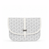 Bolso Crossbody Monogram Flap – White Silver