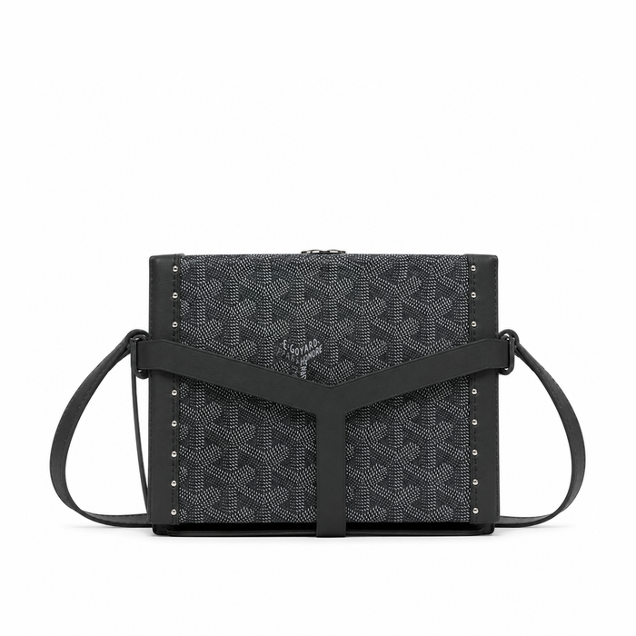 Bolso Crossbody Monogram Harness – Black Graphite