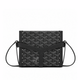 Bolso Crossbody Monogram Harness – Black Silver