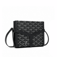 Bolso Crossbody Monogram Harness – Black Silver