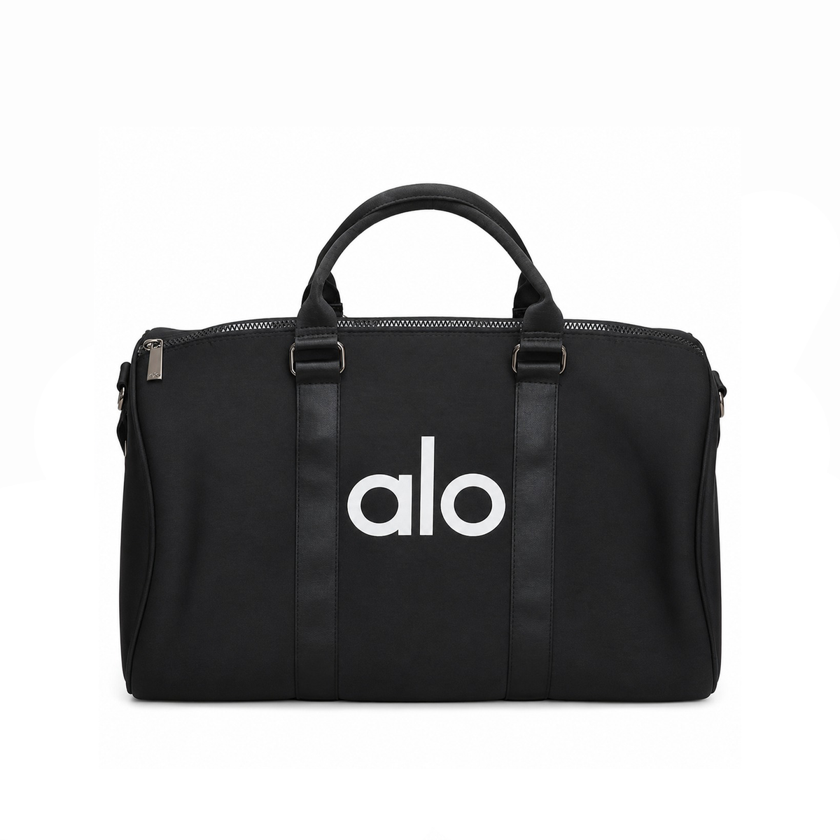 Bolso Duffle Classic Logo – Black White