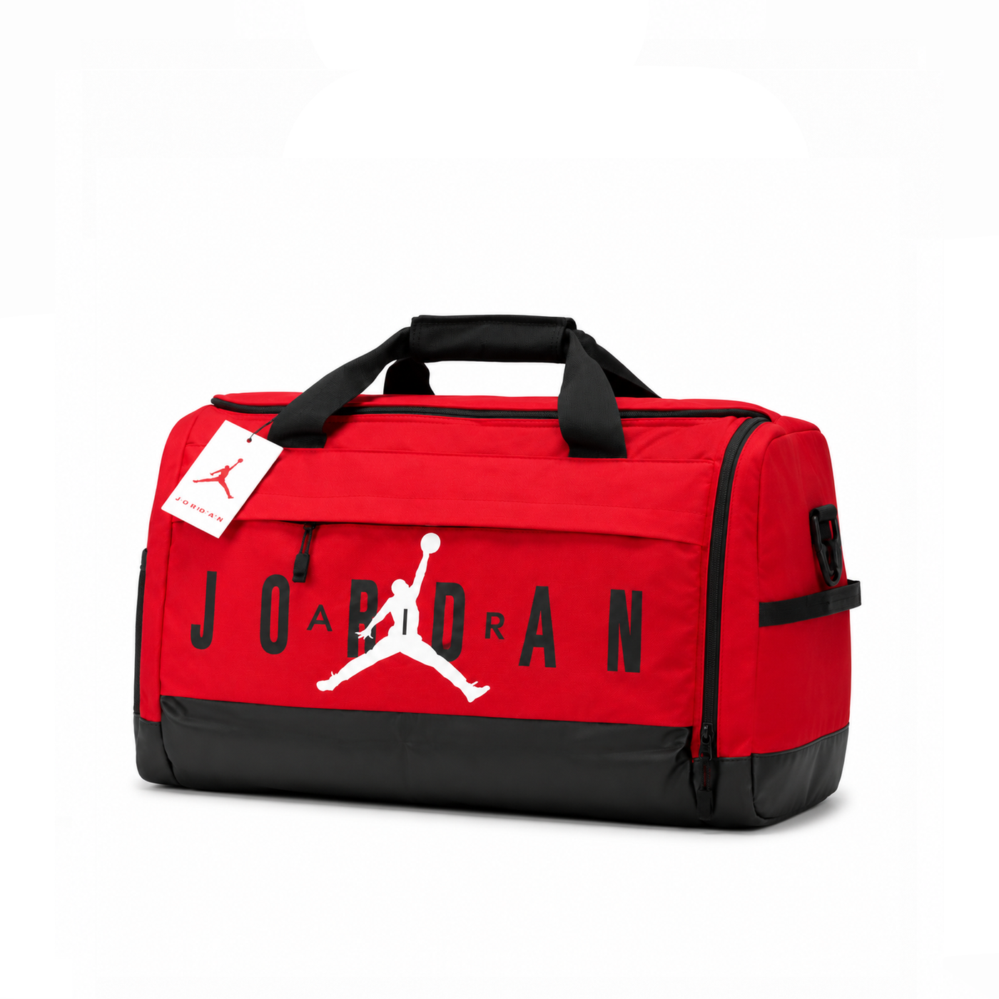 Bolso Duffle Performance Logo – Red Black