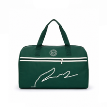 Bolso Duffle Signature Logo – Emerald White