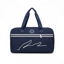 Bolso Duffle Signature Logo – Navy White
