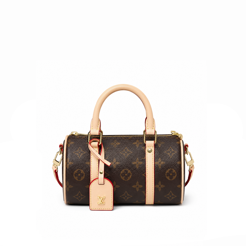 Bolso Mini Boston Monogram – Brown Tan