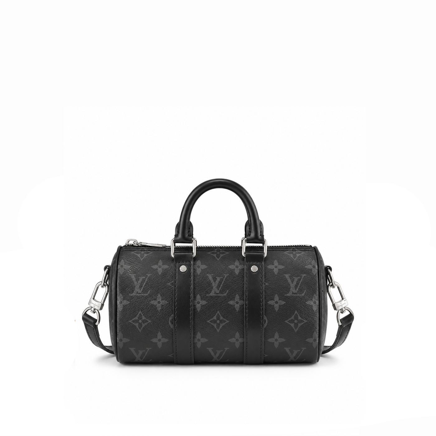 Bolso Mini Boston Monogram – Charcoal Black
