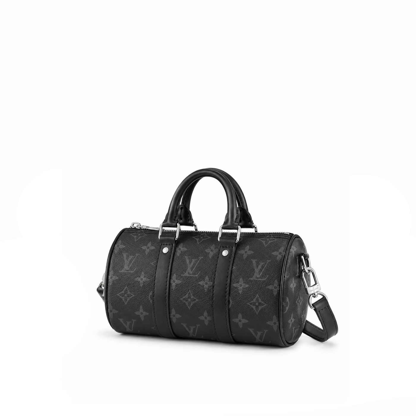Bolso Mini Boston Monogram – Charcoal Black