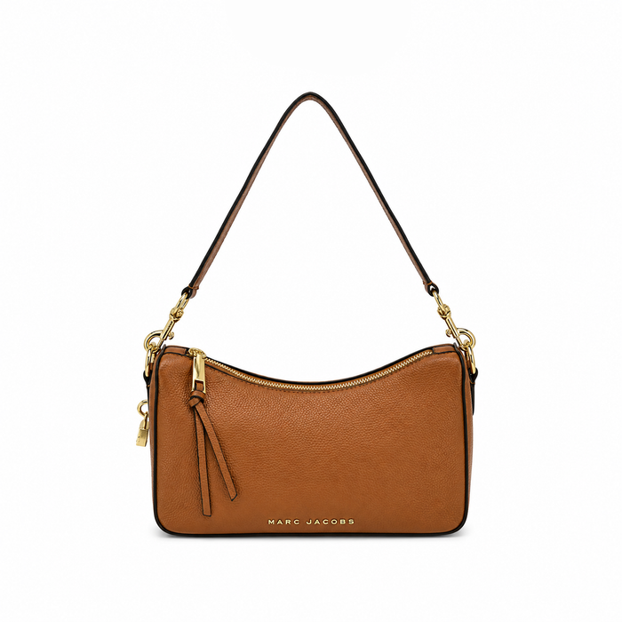 Bolso Shoulder Luxe Leather – Cognac Gold