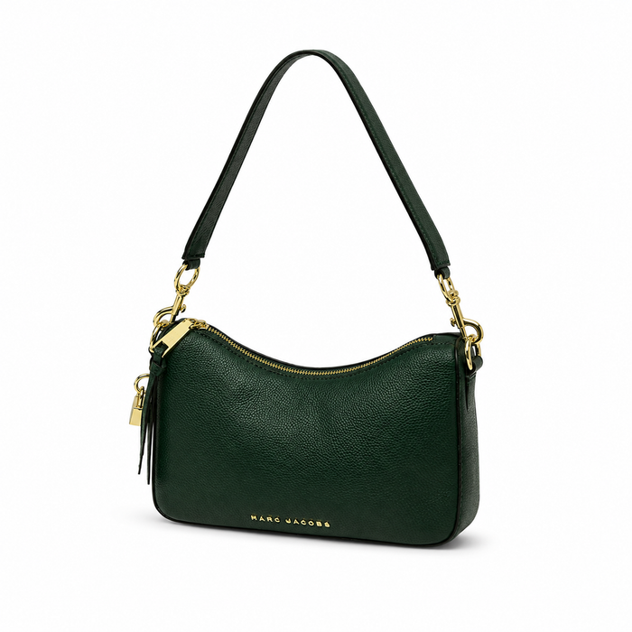 Bolso Shoulder Luxe Leather – Emerald Gold