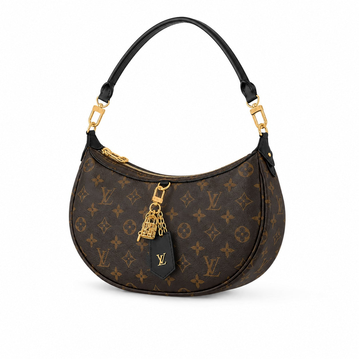 Bolso Shoulder Signature Monogram – Brown Black