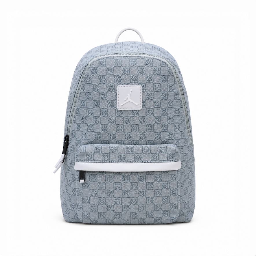 Morral Classic Monogram Patch – Ice Blue White