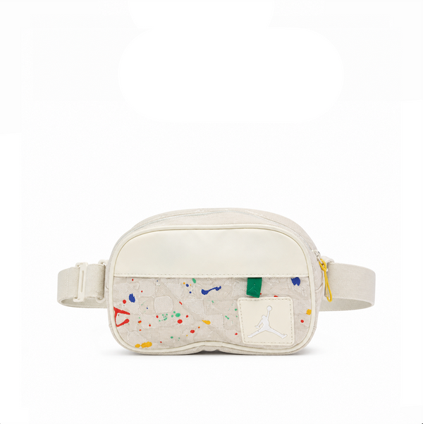 Riñonera Utility Paint Splatter – Cream Multicolor