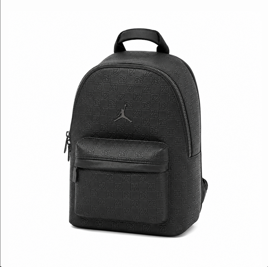 Morral Classic Embossed Monogram – Charcoal Black