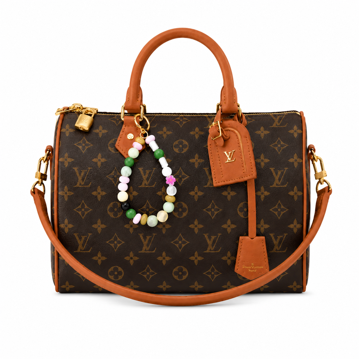 Speedy Monogram Marrón con Charm