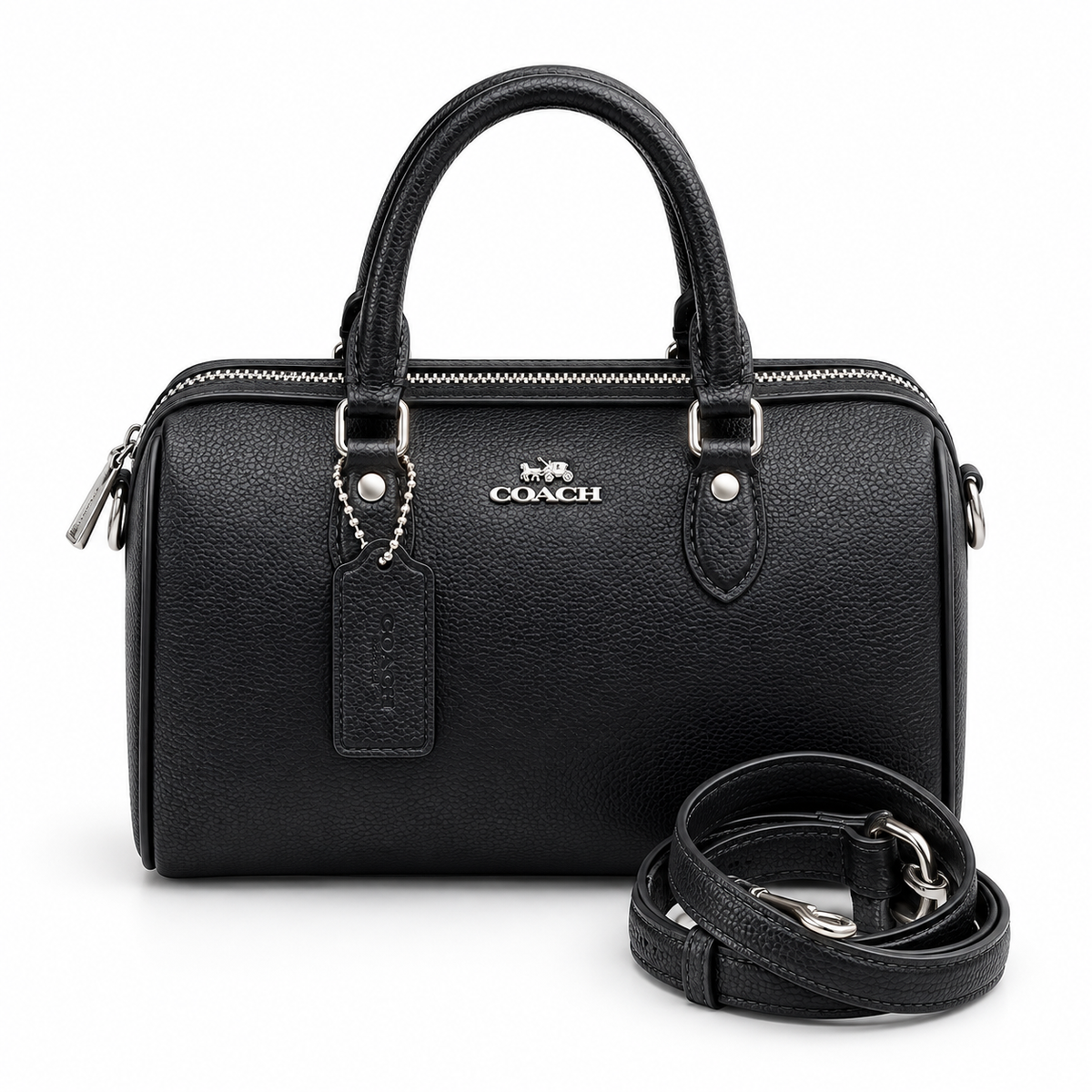 Satchel Negro con Correa