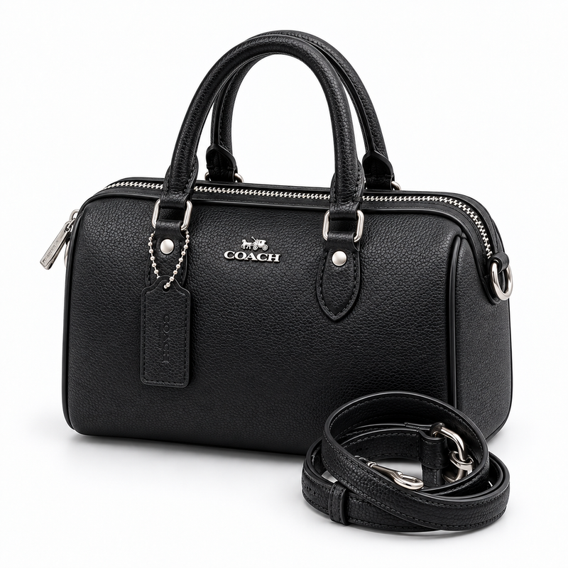 Satchel Negro con Correa
